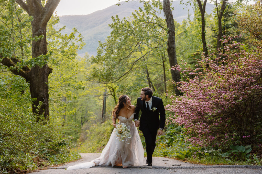 Spring Airbnb Elopement in Asheville