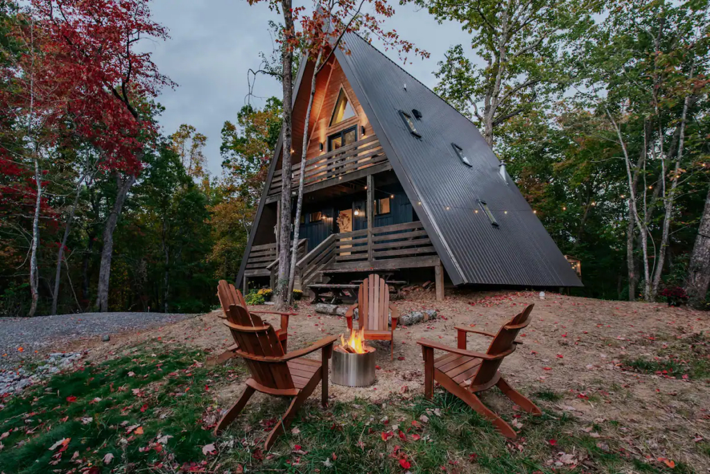 Elopement A-Frame in Asheville