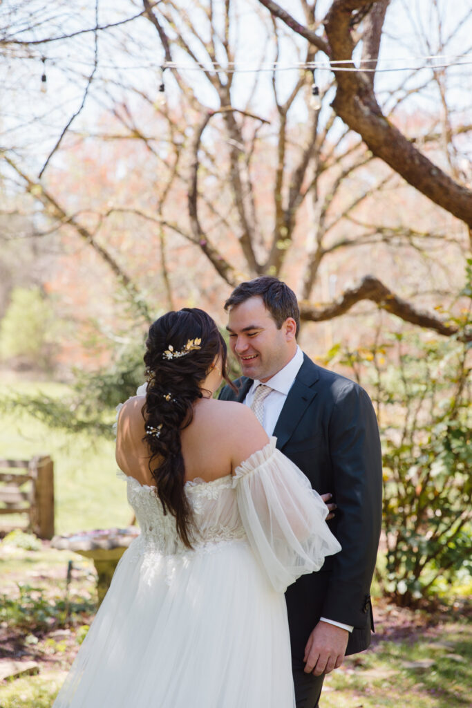 Elopement first look