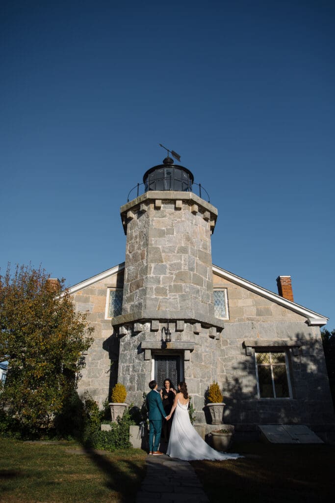 Stonington Lighthouse Elopement