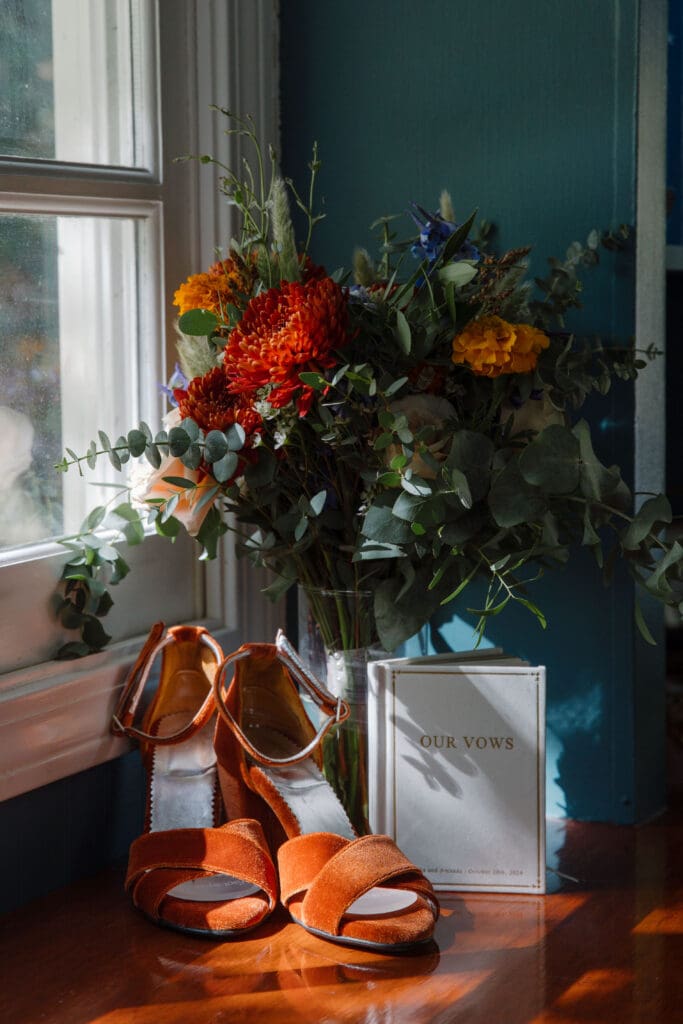 Fall Elopement Details