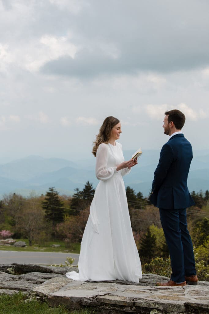 Grandfather Mountain Wedding Elopement