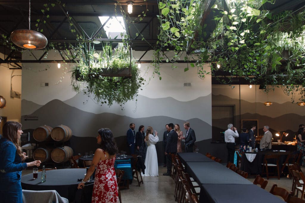 Highland Brewing Wedding Reception