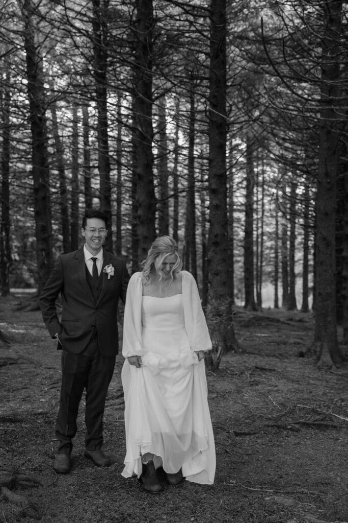 Adventure Elopement First Look