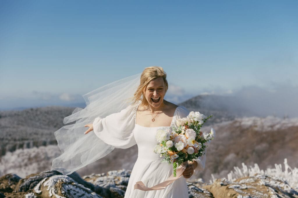 Asheville Winter Elopement