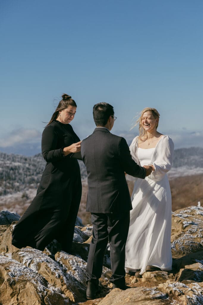 Asheville Winter Elopement