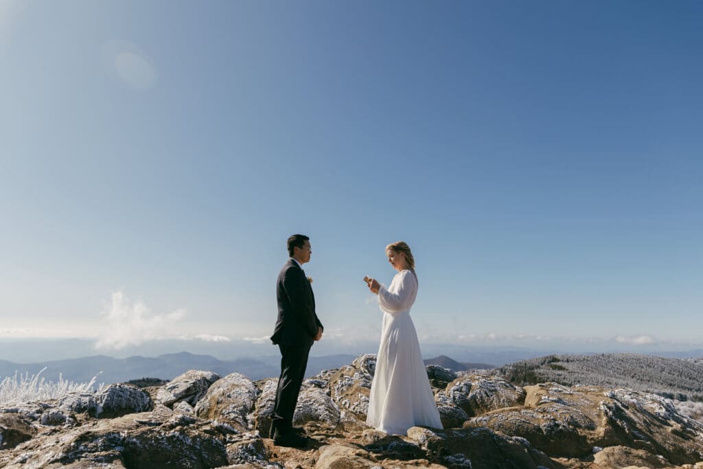 North Carolina Winter Elopement 