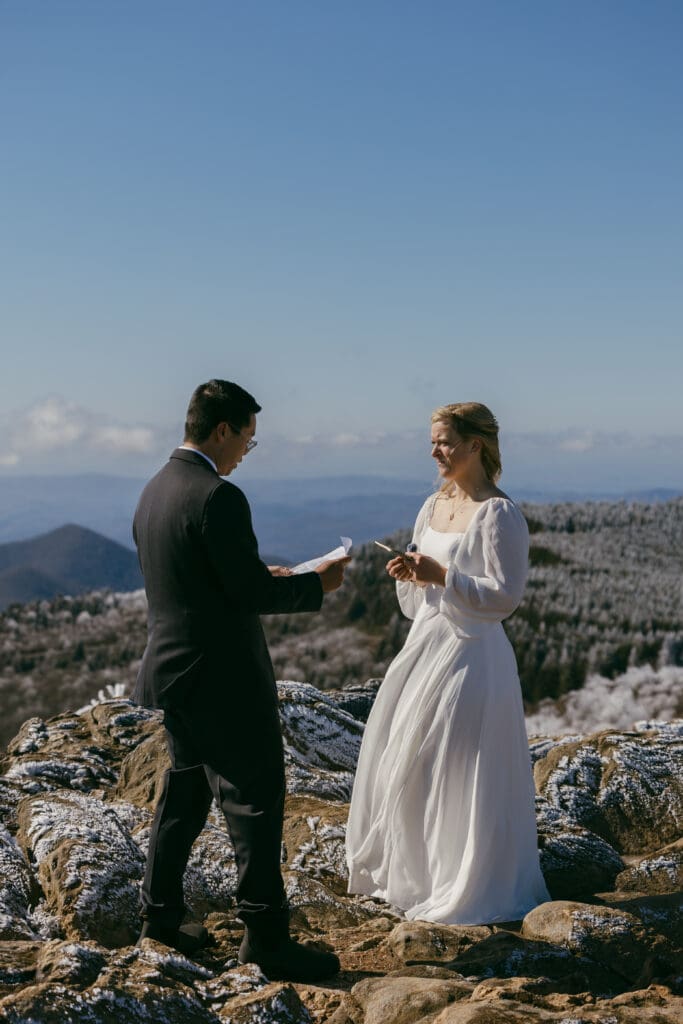 North Carolina Winter Elopement 