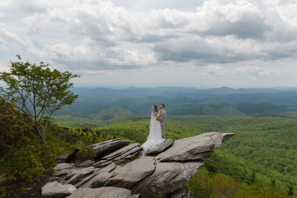 Rough Ridge elopement wedding