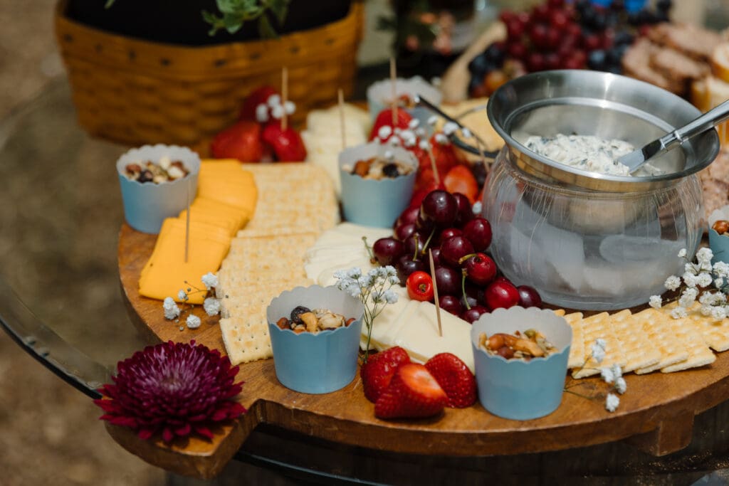 Elopement charcuterie board