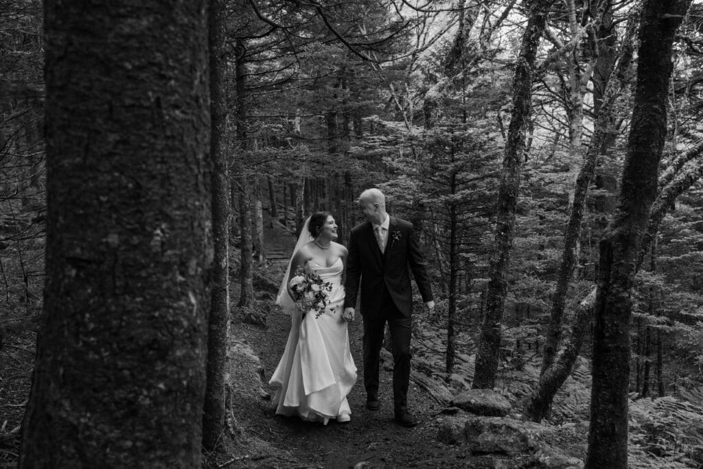 Roan Mountain Hiking Elopement
